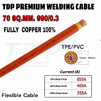 TDP PREMIUM WELDING 70SQMM.